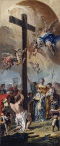 Az igaz kereszt felmagasztalása alkotó: Sebastiano Ricci