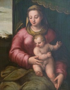 Szűz és Gyermek alkotó: Sebastiano called Bastianino Filippi