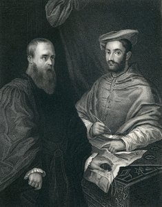 Hippolito De Medici bíboros és Sebastiano Del Piombo bíboros alkotó: Sebastiano del Piombo