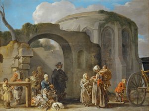 Les mendiants - a koldusok ... alkotó: Sébastien Bourdon