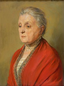 Luise Maurer, a művész első feleségének portréja