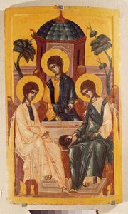 A Szentháromság (tempera a panelen)