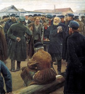 A vidéki közösség gyűlésén