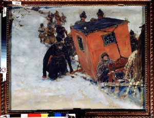 A szán bezárja a bojárokat (boiard, boiar) (orosz arisztokraták) (The Boyar