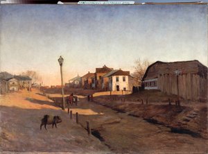 Napi kirándulás - Szergej Ivanovics Szvetoszlavszkij (Svetoslavsky) (1857-1931) festménye, olaj, vászon - orosz művészet alkotó: Sergei Ivanovich Svetoslavsky