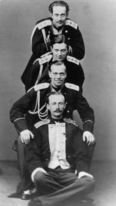 Alekszandr Alekszandrovics és Vlagyimir Alekszandrovics orosz nagyhercegek, 1870-c1875