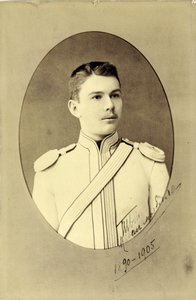 Pavel Alekszandrovics Demidov portréja 1869-1935, c. 1890.