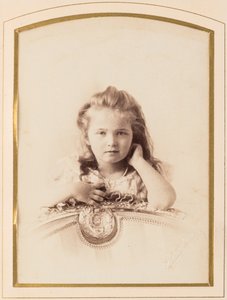 Tatiana Nikolaievna de Russie (1897-1918) - Tatyana orosz nagyhercegnő, Levitsky, Szergej Lvovics (1819-1898) szerzője. Albumin Photo