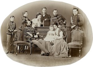 II. Sándor orosz császár családja, c. 1871.