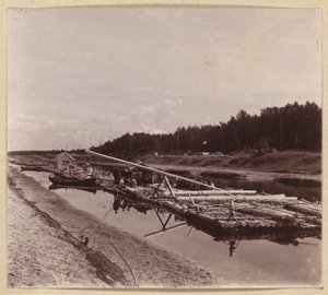 Rönk tutajok, Volga-Baltic Waterway, Oroszország