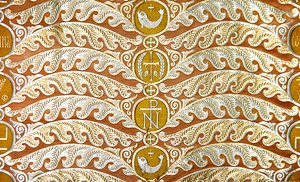 Olovyanishnikov Manufaktúra Arany Szatén, XX. század eleji (textil)
