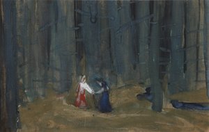 Illusztráció: Mese a halott hercegnőről és a hét lovagról