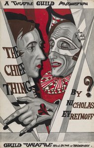 Nyikolaj Evreinov darabja, a The Chief Thing plakátja
