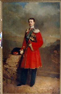 Miklós Alekszandrovics orosz nagyherceg portréja (Nikolaj Alekszandrovics Romanov