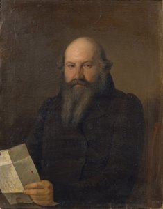 Oszip Mihajlovics Szenkov portréja 1790-1851, 1836