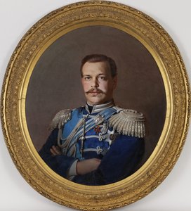Sándor császár portréja 1845-1894, kb. 1865