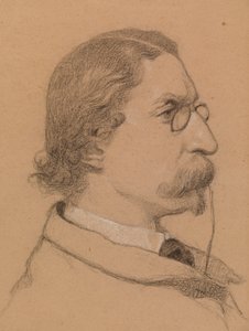 Egy férfi portréja alkotó: Severin Falkman