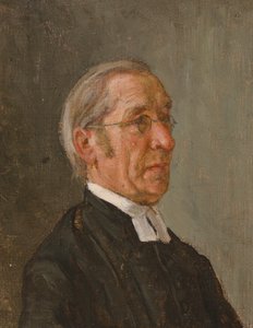 Egy pap portréja alkotó: Severin Falkman