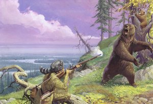 Daniel Boone kitaposta a vadon ösvényét alkotó: Severino Baraldi