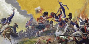 A waterlooi csata alkotó: Severino Baraldi