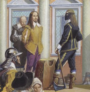 I. Károly király kivégzése (gouache, papír) alkotó: Severino Baraldi