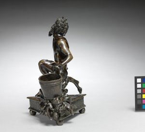 Térdelő szatír, 1520 körül (bronz) alkotó: Severo da Ravenna