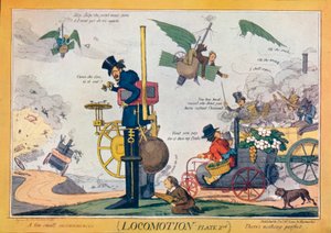 „Locomotion Plate 2nd”, c1835 1905 alkotó: Seymour Del Shortshanks