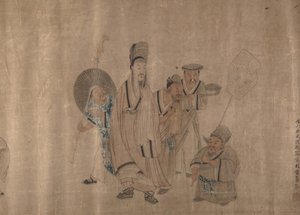 ábra Festészet, 19. század közepe. alkotó: Shen Zhenlin