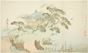 Templomcsarnok alkotó: Shibata Zeshin