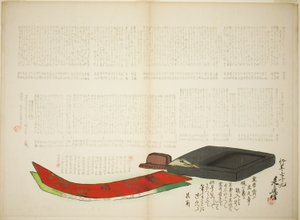 A kikaku költészet rétegei alkotó: Shibata Zeshin