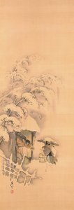 Noh-Spiel Hachinoki, eines von drei alkotó: Shibata Zeshin