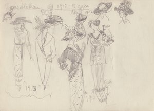 Történelmi jelmez, 1950. alkotó: Shirley Markham