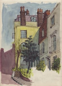 Házak Hampsteadben, 1950. alkotó: Shirley Markham