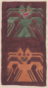 Dél-amerikai textiltervezés, 1951. alkotó: Shirley Markham