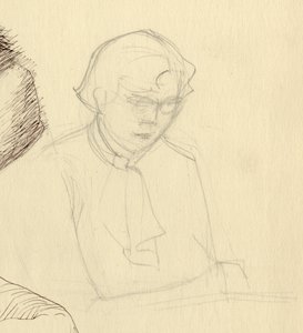Tanulmány egy nőről, 1951. alkotó: Shirley Markham