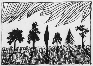 Fák, 1951. alkotó: Shirley Markham