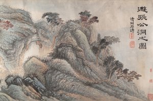 Kirándulás Zhang Gong barlangjába, kb. 1700.