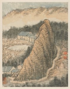 A Qinhuai folyó emlékei, 1642-1707.