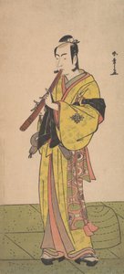 Bennosuke Ichikawa As A Man tagja Com Durván szétszórva, nem? 1788. alkotó: Shunsho