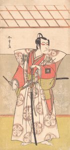 Ichikawa Dan Juro V As A Samurai f Expense gh oszlop k, nem igaz? 1778. alkotó: Shunsho