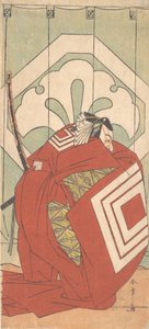Ichikawa Dan Juro V tagja Ó, már egy ideje. 1779. alkotó: Shunsho