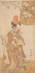 Tomi Segawa, a Saburo tagja, az iskola tagja, egy lány tagja, Hanaho, egy varjúkalap, és egy 1774. február. alkotó: Shunsho