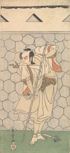 Az első Nakamura Nakazo, mint Rokubunak álcázott harcos, 1770 vagy 1771. alkotó: Shunsho