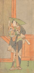 Az első Nakamura Tomijuro Izaemon szerepében, 1771 második hónapja. alkotó: Shunsho