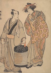 Tet rd Segawa Kiku no Onna Asu Oiran, nem? 1776. alkotó: Shunsho