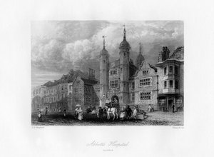 Abbotts Hospital, Guildford, 19. század.
