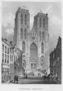 Katedrális, Brüsszel, 1850