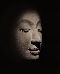 Buddha feje a korai Ayutthaya időszakból