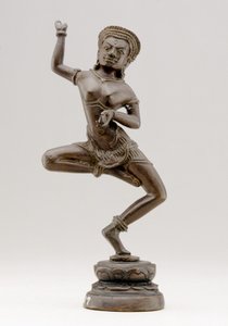 Táncoló Dakini, Lopburi kultúra (bronz)