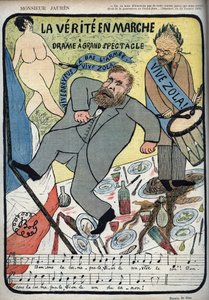 Dreyfus-ügy – Monsieur Jaures – La Verite en marche, dráma, nagy látványosság – élénk Dreyfus, Vive Zola, bas l